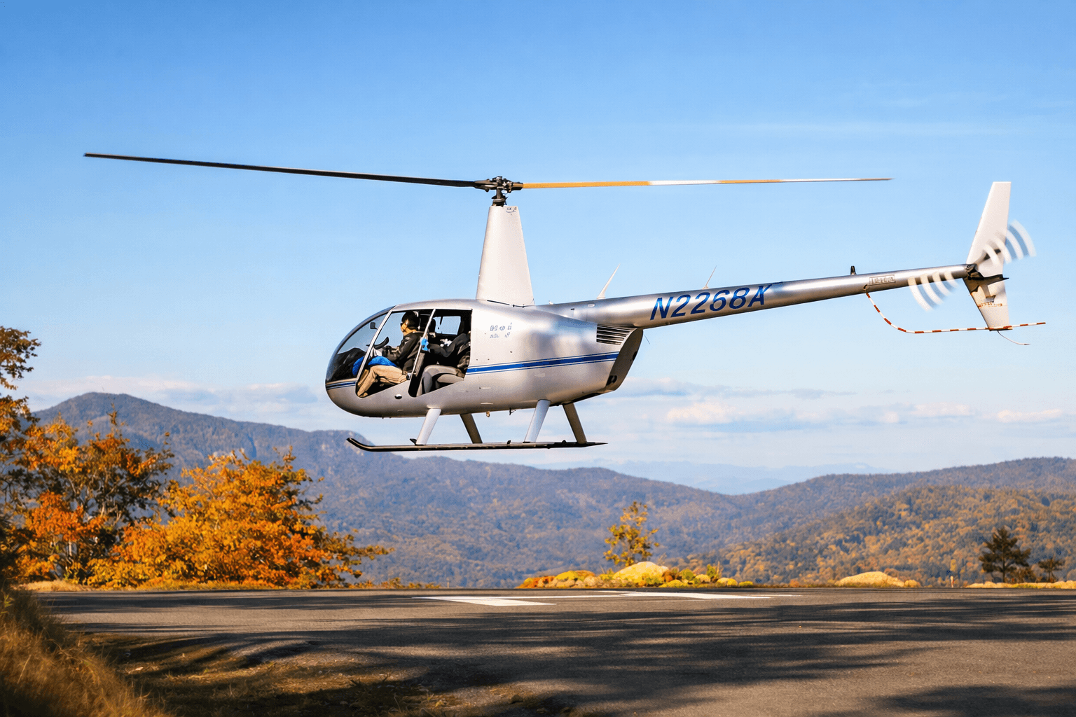 Private helipad at Vista at Bill’s Mountain